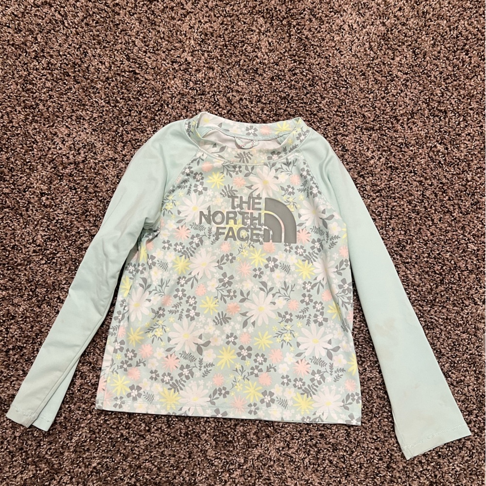 The North Face Girls Floral Rash guard